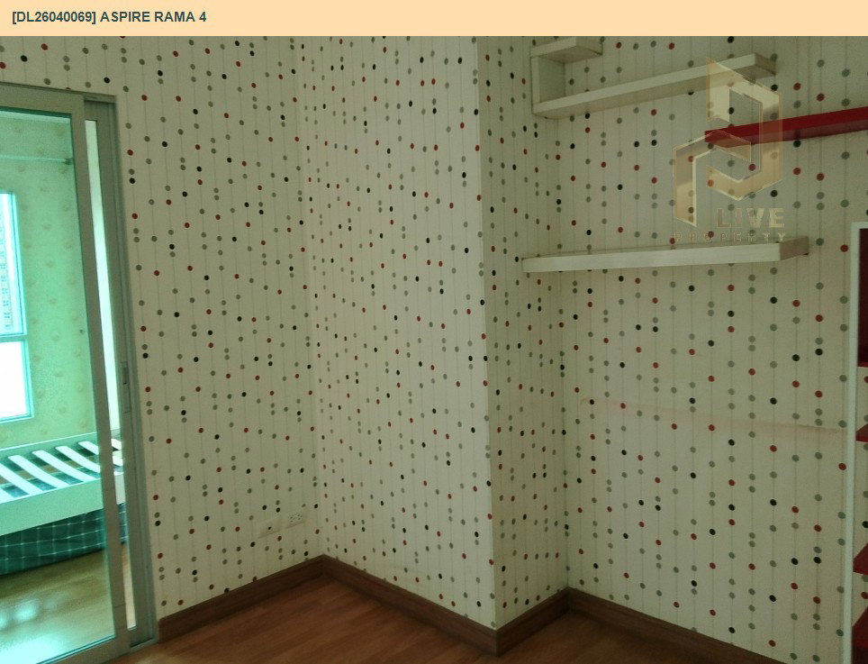 รูป DL26040069 ให้เช่าคอนโด แอสปาย พระราม 4 (Aspire Rama 4) ใกล้ BTS เอกมัย พร้อมเข้าอยู่ โทรด่วน 0653619502 LineID @897iyzll - รูปที่ 9/9