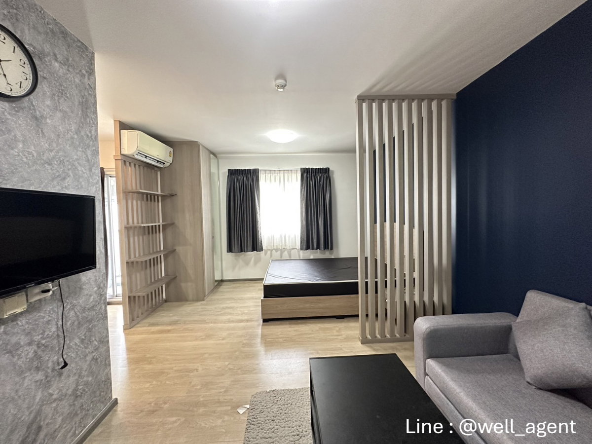 รูป For Rent | เดอะพอยต์ คอนโด รังสิต-คลอง 6  📞 Call: 064-242-6068  🌊 เฟอร์ครบ | วิวสูง | มีเครื่องซักผ้า - รูปที่ 5/10