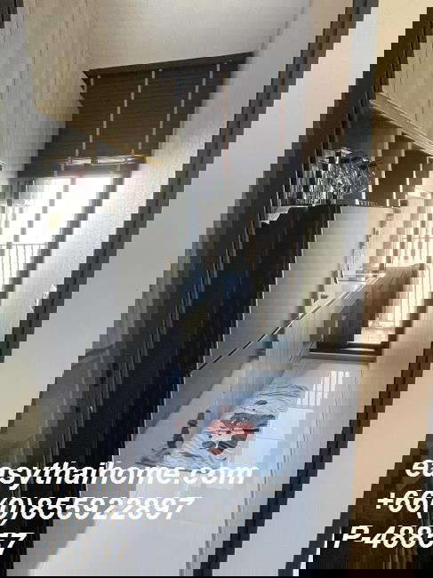 รูป P-48857 วิวเมืองสวย! ไนท์บริดจ์ อ่อนนุช 1 นอน 19,000 บาท ใกล้ MRT อ่อนนุช | Line Id: @easythaihome | 085-592-2897 - รูปที่ 4/5