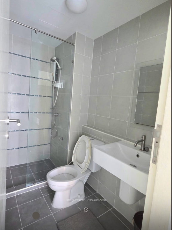 รูป คอนโดเช่าบางเเสน ใกล้ ม.บูรพา ห้องน่าอยู่ D Condo Campus  ✅ พร้อมเข้าอยู่ #CRS0404 - รูปที่ 9/10