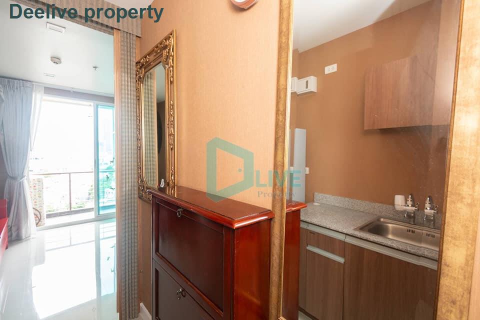 รูป DL003937 ให้เช่าคอนโด วิช แอท สามย่าน (Wish @ Samyan) ใกล้ MRT สามย่าน พร้อมเข้าอยู่ โทรด่วน 0800343450 LineID @655ebbvc - รูปที่ 3/8