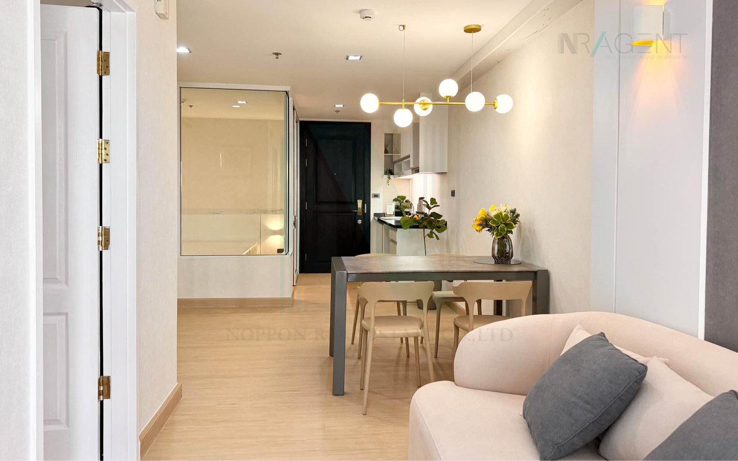 รูป 🔺 ขายคอนโด เดอะเน็กซ์ การ์เด้นมิกซ์ อาคาร 1 ชั้น 2 1 ห้องนอน ขนาด 52 ตรม ใกล้ โลตัส สุขุมวิท 50 - รูปที่ 5/8