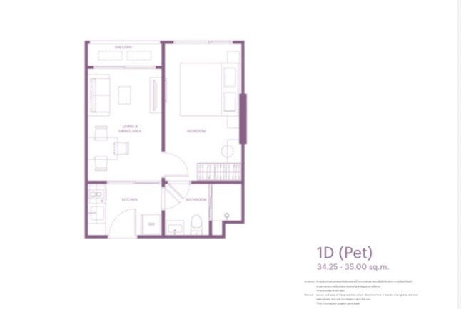 รูป Love Charoen Nakhon 1 bedroom, for sale - รูปที่ 11/25