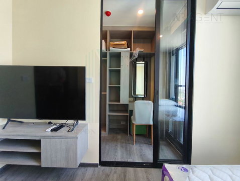 🎊 For Rent Condo THE ORIGIN SUKHUMVIT - SAILUAT E22 STATION Building 1, Floor 12,Studio, Room size 22 sqm