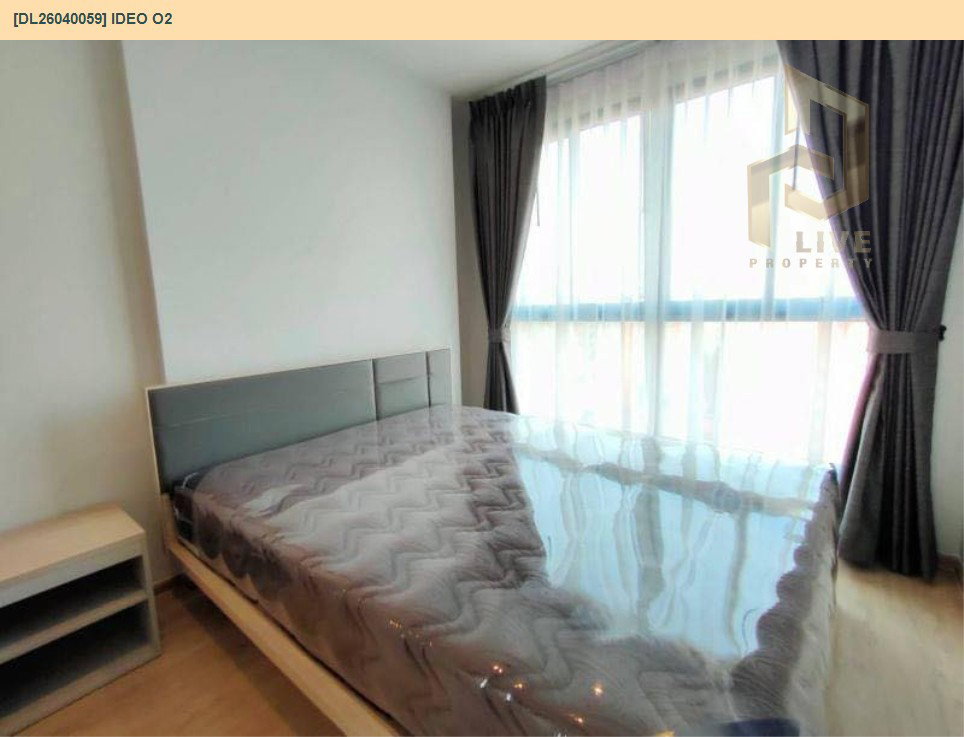 รูป DL26040059 ให้เช่าคอนโด ไอดีโอ โอทู (IDEO O2) ใกล้ BTS บางนา พร้อมเข้าอยู่ โทรด่วน 0653619502 LineID @897iyzll - รูปที่ 4/11