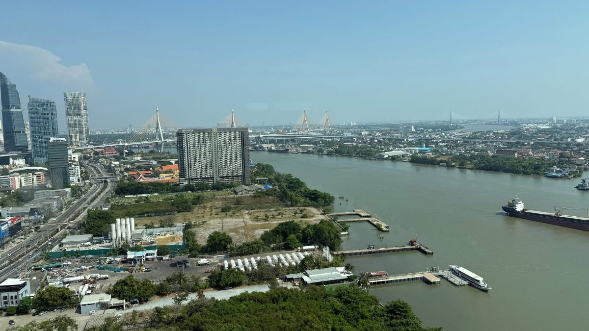 รูป 🌃ให้เช่าคอนโดลุมพินีพาร์ค ริเวอร์ไซด์  LPN พระราม3 ตึก A ชั้น 35 ห้องริม วิวแม่น้ำเจ้าพระยา 🌊 - รูปที่ 10/10