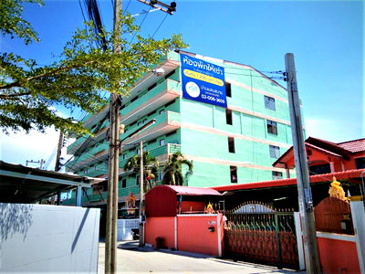 Apartment building for rent : Baan Saensabai (Phra Samut Chedi) Apartment for monthly rent, prices starting at 1,200 baht.