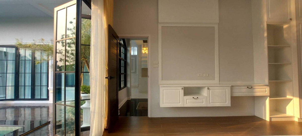 รูป ขาย Victoria Pool Villa By BEDFORD อำเภอสารภี เชียงใหม่ ใกล้ รพ.สารภี ตกแต่งแล้วบางส่วน (H411) T.0946511456 - รูปที่ 5/7