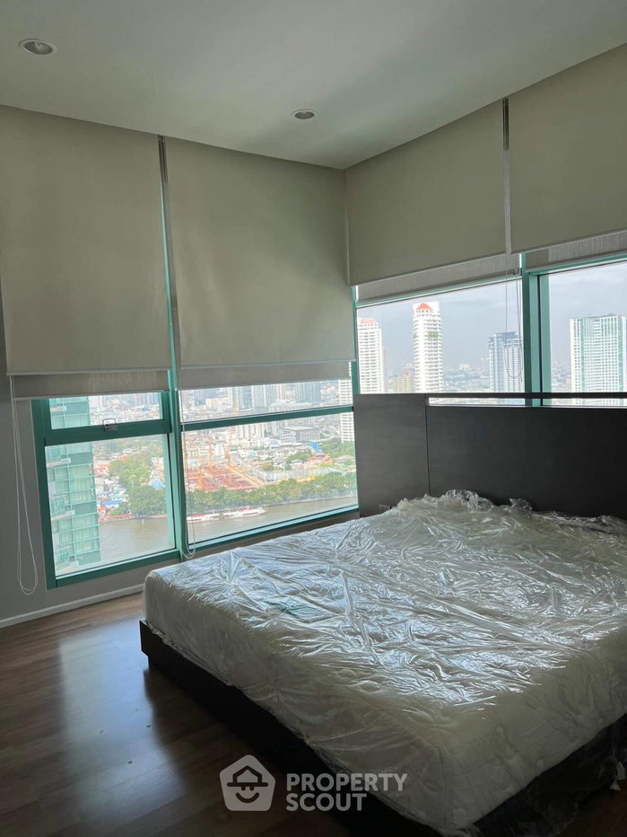 รูป คอนโด 2-ห้องนอน ที่ ชาเทรียม ริเวอร์ไซด์ คอนโดมิเนียม ใกล้ BTS สะพานตากสิน (ID 1429538) - รูปที่ 4/7