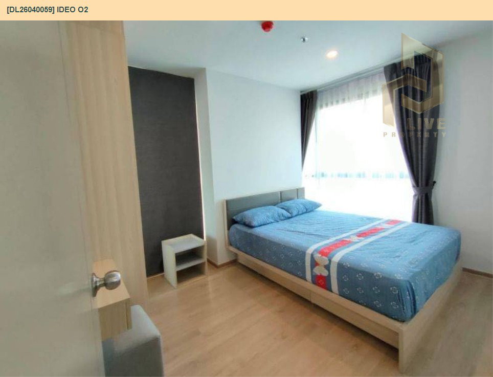 รูป DL26040059 ให้เช่าคอนโด ไอดีโอ โอทู (IDEO O2) ใกล้ BTS บางนา พร้อมเข้าอยู่ โทรด่วน 0653619502 LineID @897iyzll - รูปที่ 2/11