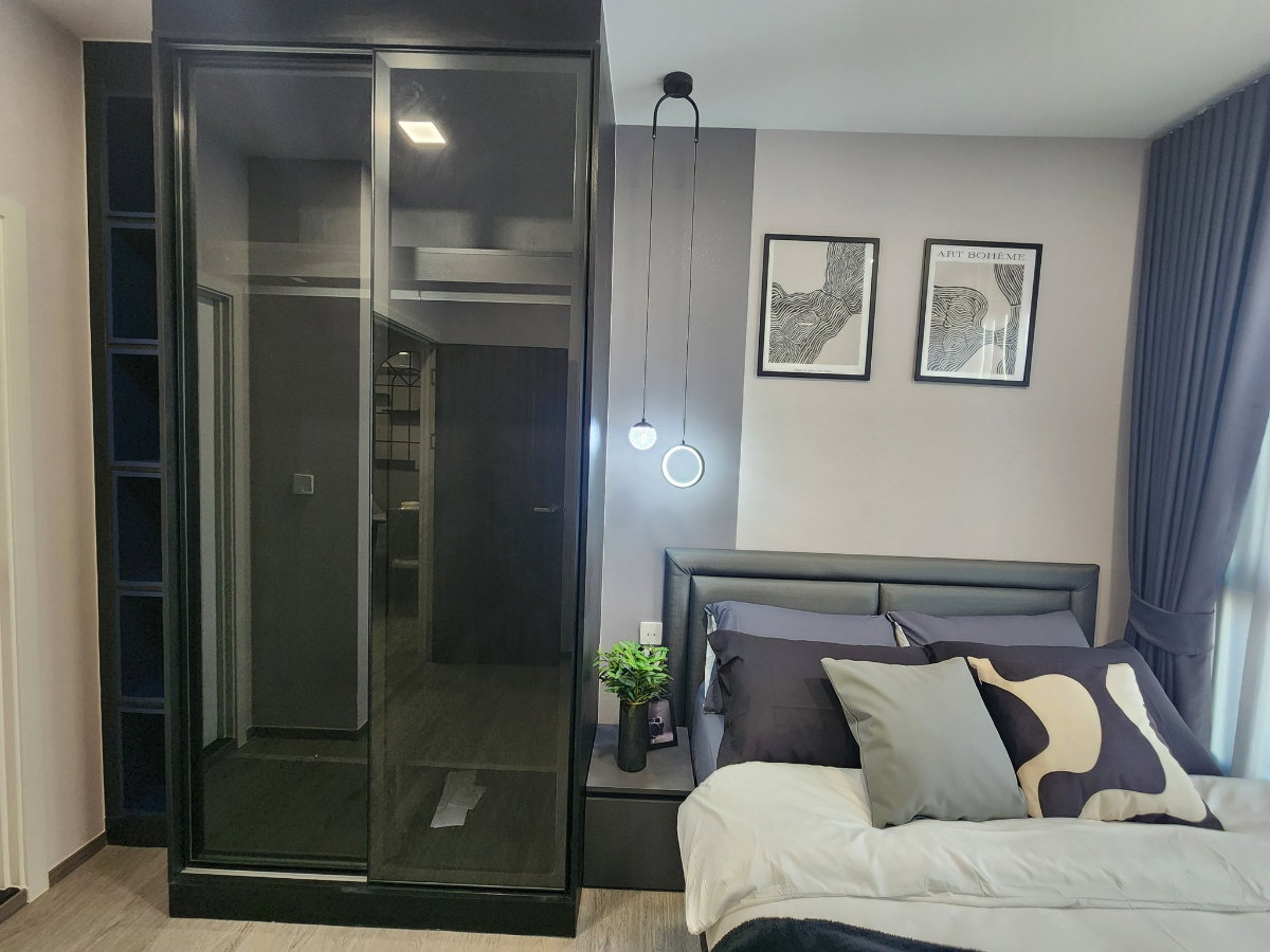 รูป 🏡 ให้เช่า Modiz Avantgarde 14,000฿💖 ✨ ชั้น 22 ห้องใหม่ ตกแต่งสวย ✅️ พร้อมเข้าอยู่ - รูปที่ 4/14