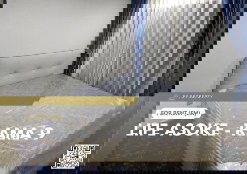 ให้เช่า ✨ Life Asoke - Rama 9 ✨ ใกล้ Central Rama 9 เฟอร์นิเจอร์ และ เครื่องใช้ไฟฟ้าครบ 