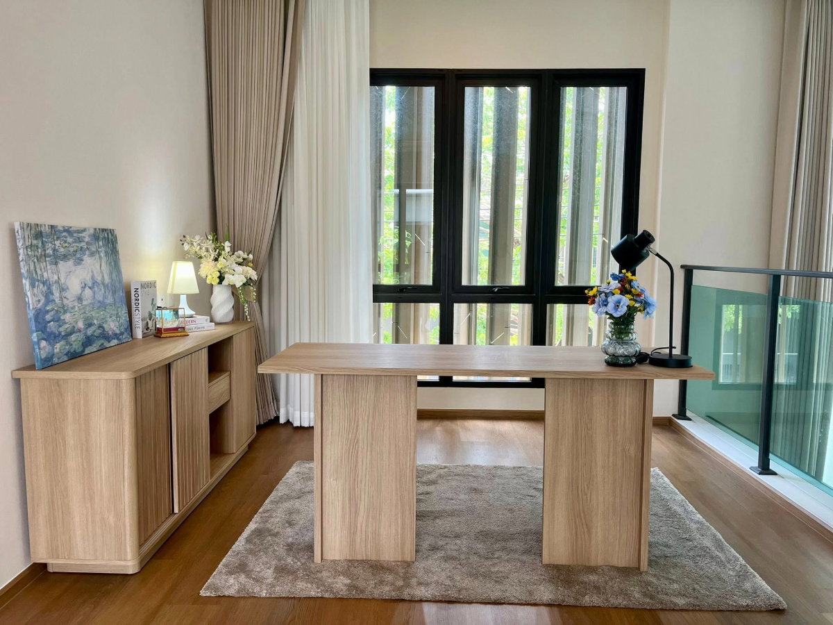 รูป RS5649 ให้เช่าบ้านหรู Vivaldi Bangna Km.5 บ้านสไตล์ Luxury พร้อมอยู่ ดีไซน์โปร่งโล่ง Double Volume - รูปที่ 5/8