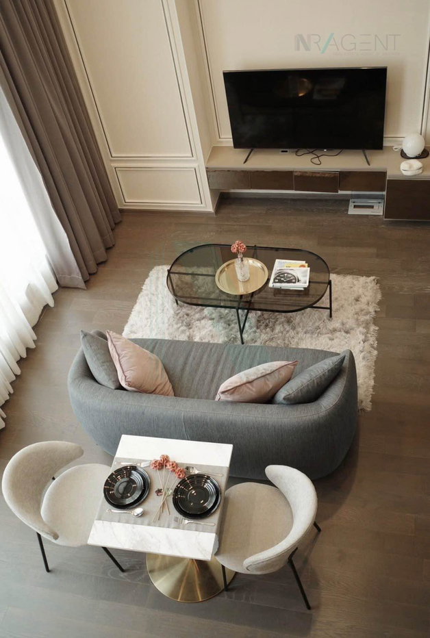 รูป 🎉 ให้เช่าคอนโด พาร์ค ออริจิ้น ราชเทวี อาคาร 1 ชั้น 19 Duplex 2 ห้องนอน ขนาด 60 ตรม ใกล้ BTS ราชเทวี - รูปที่ 7/8