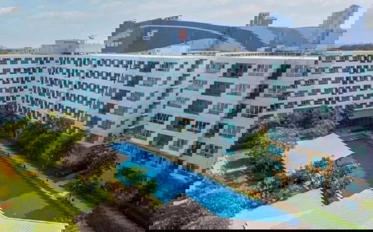 รูป ปล่อยขาย Dcondo Nim ดีคอนโด นิม พร้อมเฟอร์ฯ วิวสระ ติดเซนเฟส , ม.พายัพ , ร.พ.กรุงเทพ , นิมาน ,เมญ่า ซื้อลงทุนก็คุ้มอยู่เองก็เริสสส  - รูปที่ 2/14