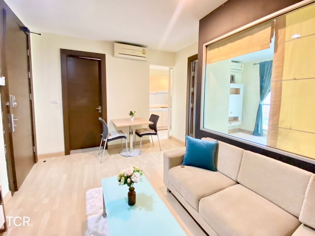 picture For Rent❗️"𝐑𝐇𝐘𝐓𝐇𝐌 𝐑𝐚𝐭𝐜𝐡𝐚𝐝𝐚"  Size 37 Sq.m. Near MRT-Ratchadapisek  - 6/13