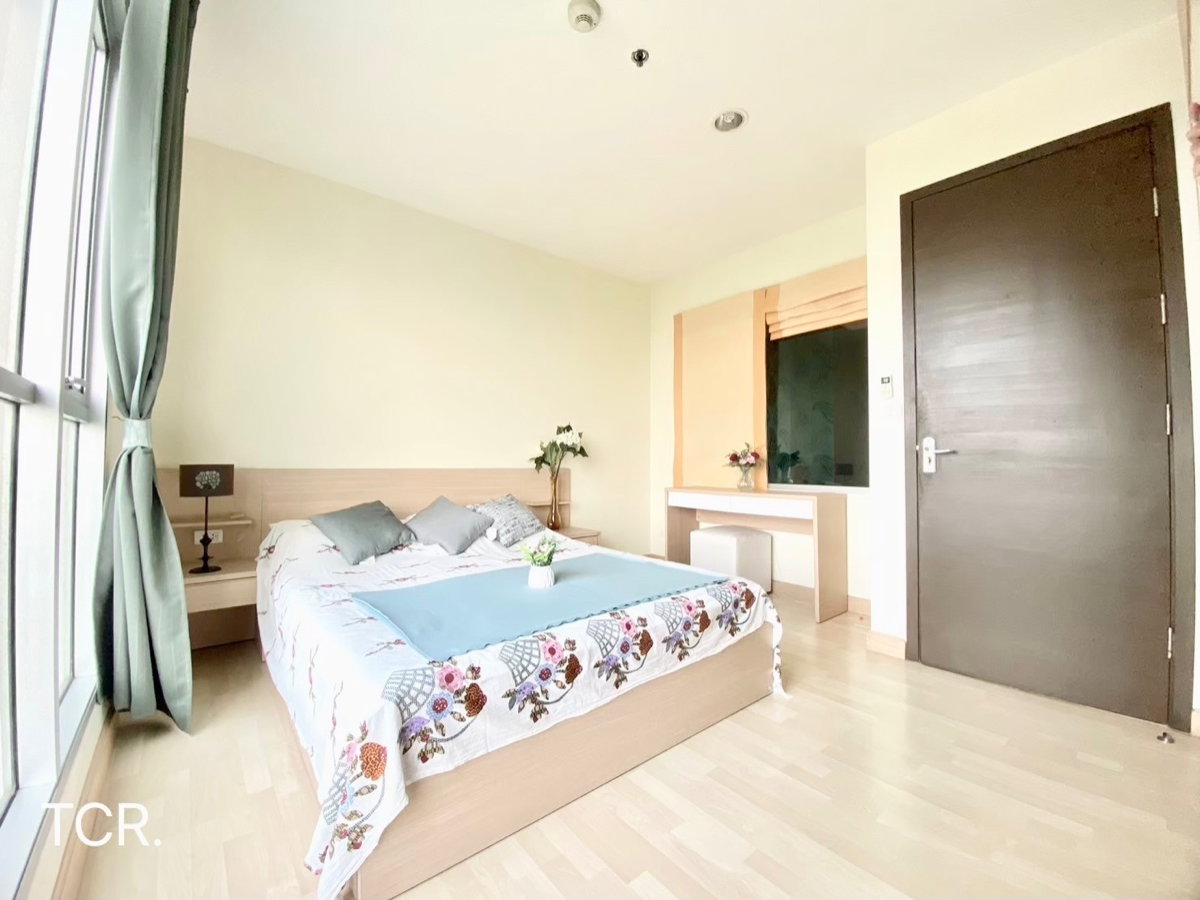 picture For Rent❗️"𝐑𝐇𝐘𝐓𝐇𝐌 𝐑𝐚𝐭𝐜𝐡𝐚𝐝𝐚"  Size 37 Sq.m. Near MRT-Ratchadapisek  - 1/13