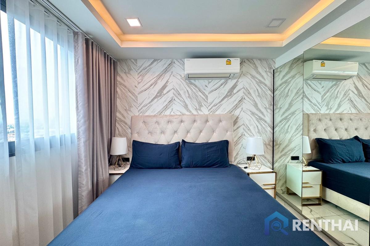 รูป ใหเช่าคอนโดทำเลใจกลางเมืองพัทยา  Arcadia Millennium Tower 2 ห้องนอน 43 ตร.ม. - รูปที่ 11/24