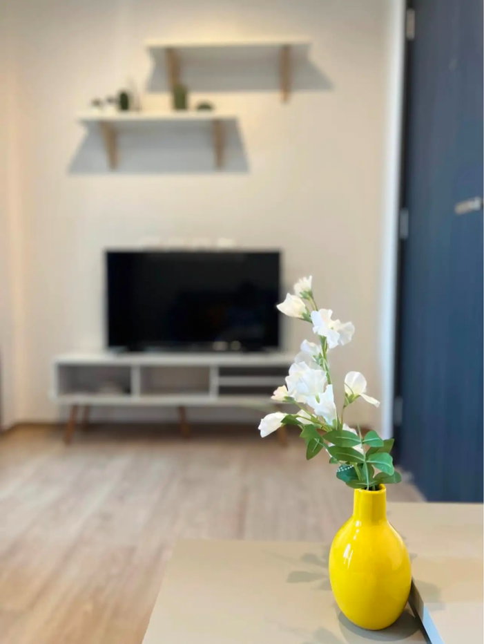 รูป The base garden rama9 🔅🎉 1 bed 27 sq.m. only 12,000 - รูปที่ 4/7