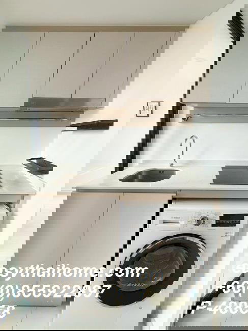 รูป P-48858 วิวเมืองสวย! ไนท์ บริดจ์ ไพร์ม สาทร ใกล้ BTS ช่องนนทรี 27,000 บาท | Line Id: @easythaihome | 085-592-2897 - รูปที่ 4/14