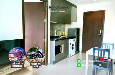 Condos for rent Big C Super Center Ratchadamri : Highlight✨ 1 Bed 🚇 Near MRT Rama 9💥📲 Line: @homeavenue ⭐HA-1342