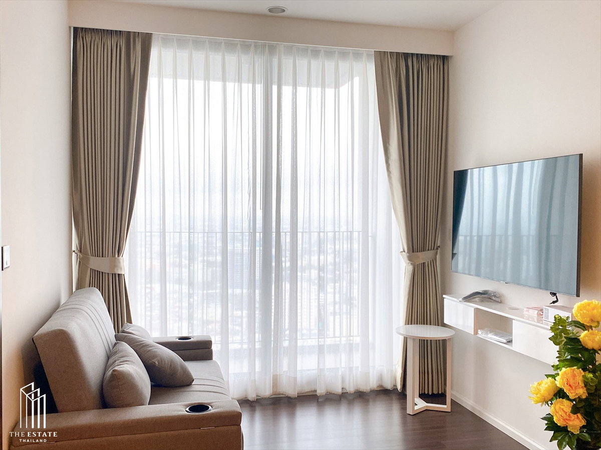 รูป For rent Whizdom Inspire Sukhumvit แบบ 2 ห้องนอนขนาดพอดี ตกแต่งโทนอบอุ่น ฟังก์ชันครบครัน พร้อมวิวบางนาเปิดโล่งสบายตา @30,000 Baht - รูปที่ 6/8