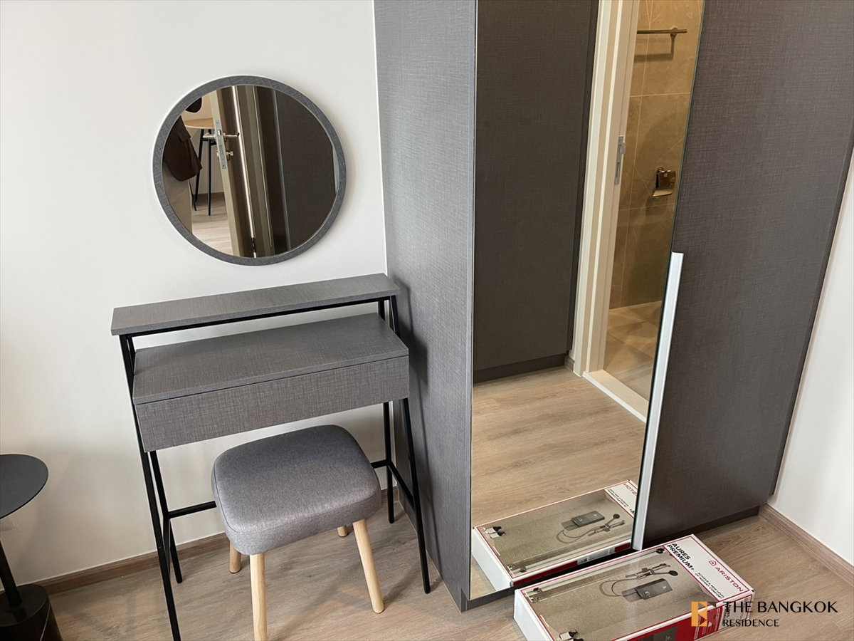 รูป  เช่าคอนโด Nue District R9 💛 ใกล้ MRT พระราม 9 ยูนิต 1 นอน 30.34 ตรม 20k 💛 ห้องสวยเฟอร์ครบ  - รูปที่ 4/8