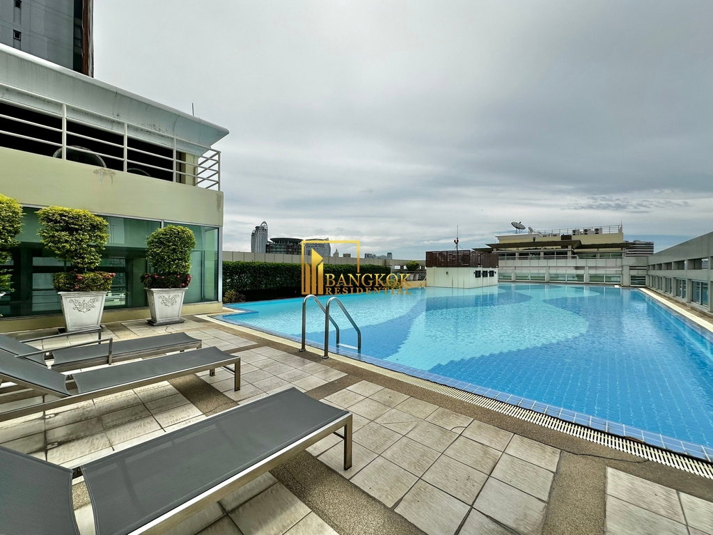 รูป Baan Klang Krung Siam | Elegant 2 Bedroom Condo in Pathumwan - BR18604CD - รูปที่ 21/33