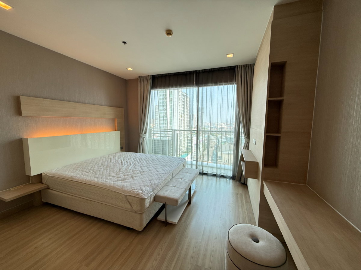 รูป ให้เช่า สกายวอล์ค เรสซิเดนซ์ กว้างขวาง 1 ห้องนอน 40 ตรม วิวเมือง ไม่บล็อค ใกล้ BTS พระโขนง - รูปที่ 4/23