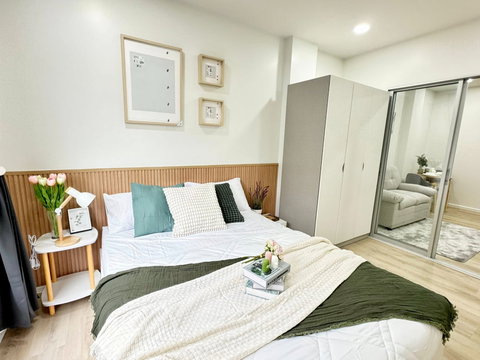 ให้เช่า The Kith Condo แจ้งวัฒนะ ชั้น2 เฟอร์ครบ พร้อมเข้าอยู่