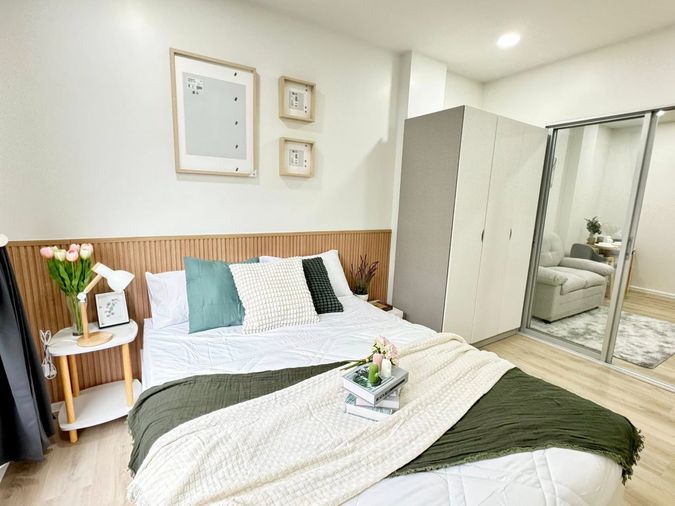 ให้เช่า The Kith Condo แจ้งวัฒนะ ชั้น2 เฟอร์ครบ พร้อมเข้าอยู่