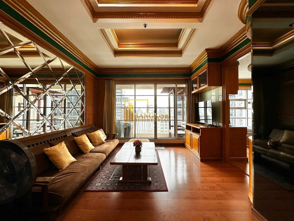รูป Baan Klang Krung Siam | Elegant 2 Bedroom Condo in Pathumwan - BR18604CD - รูปที่ 4/33