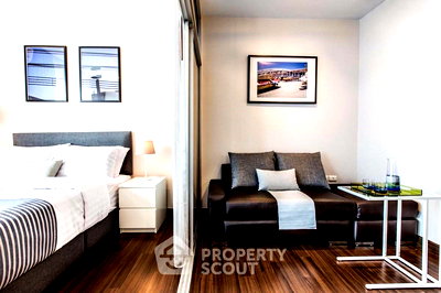 Condos for rent : 1-bed 1-bath Condo size 34.5 sq.m. at Supalai Lite Sathorn by BTS Saphan Taksin for rent (ID 992952)