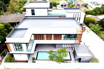 Houses for sale Chonburi : S1100 ✨ Grand Opening! Luxury Private Pool Villa ✨ High level of privacy. Special price: only 29.9 million baht!