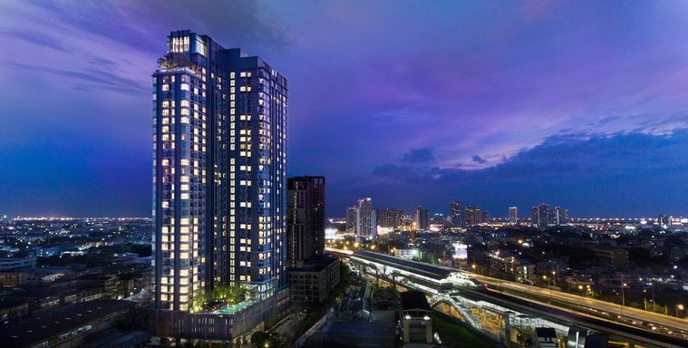 For Rent - Whizdom Station Ratchada - Thapra , Penthouse 2 bedrooms 2 bathrooms