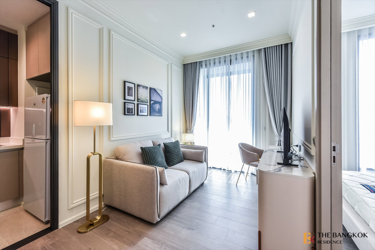 รูป เช่าคอนโด ⚡ The Address Siam-Ratchathewi ใกล้ BTS ราชเทวี 💎 1 นอน 35ตรม 35K ห้องสวย เฟอร์ครบ - รูปที่ 5/10