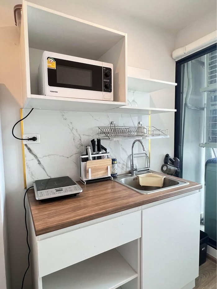 รูป ให้เช่า ไฮ สุขุมวิท 93 มีเฟอร์นิเจอร์+เครื่องใช้ไฟฟ้าครบ - รูปที่ 7/8