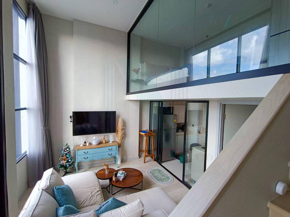 รูป 🎉 ให้เช่าคอนโด ไนท์บริดจ์ ไพร์ม สาทร อาคาร 1 ชั้น 33 Duplex ขนาด 37.00 ตรม ใกล้ Empire Tower - รูปที่ 7/8