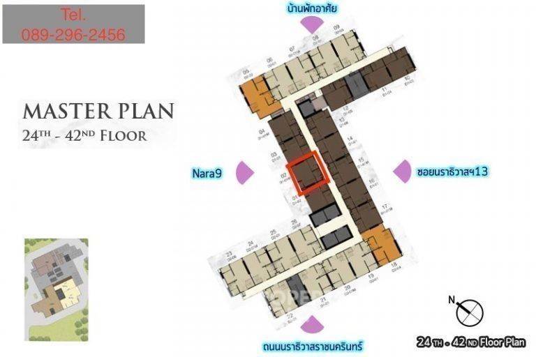 รูป คอนโด 1-ห้องนอน ที่ ไนท์บริดจ์ ไพรม์ สาทร ใกล้ BTS เซนต์หลุยส์ (ID 309999) - รูปที่ 12/20