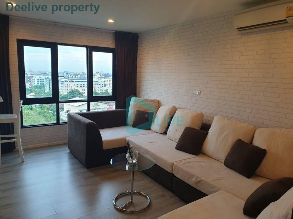 รูป DL002973 ให้เช่าคอนโด ไนท์บริดจ์ แบริ่ง (KnightsBridge Bearing) ใกล้ BTS แบริ่ง พร้อมเข้าอยู่ โทรด่วน 0656133286 LineID @534wlwof - รูปที่ 2/8