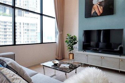 คอนโดให้เช่า : ✅ ✅ ให้เช่า - Knightsbridge Prime Sathorn , Luxury Class Duplex พร้อมเข้าอยู่ ติดต่อไลน์ @bktasset หรือโทร 095-325-8928