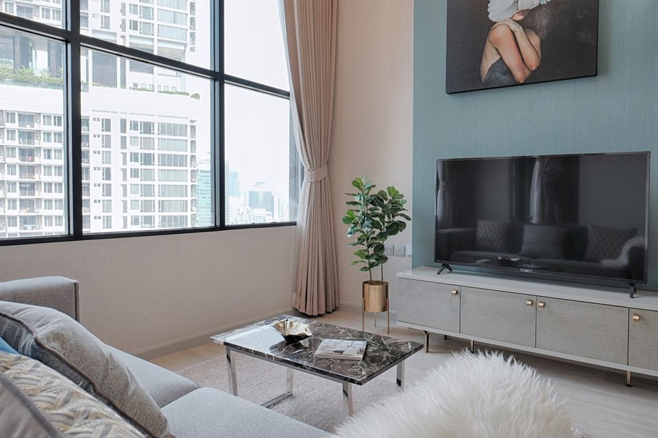 รูป ✅ ✅ ให้เช่า - Knightsbridge Prime Sathorn , Luxury Class Duplex พร้อมเข้าอยู่ ติดต่อไลน์ @bktasset หรือโทร 095-325-8928 - รูปที่ 1/19