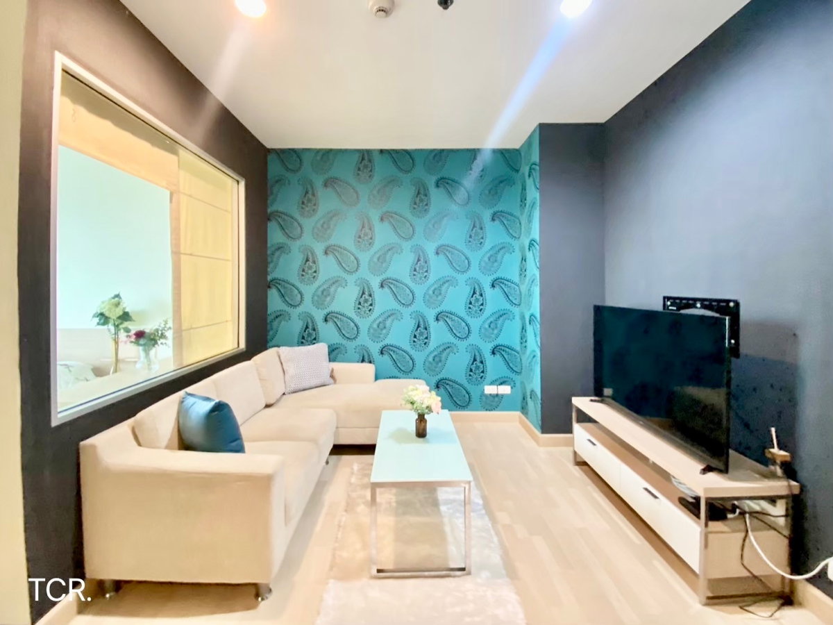 picture For Rent❗️"𝐑𝐇𝐘𝐓𝐇𝐌 𝐑𝐚𝐭𝐜𝐡𝐚𝐝𝐚"  Size 37 Sq.m. Near MRT-Ratchadapisek  - 7/13