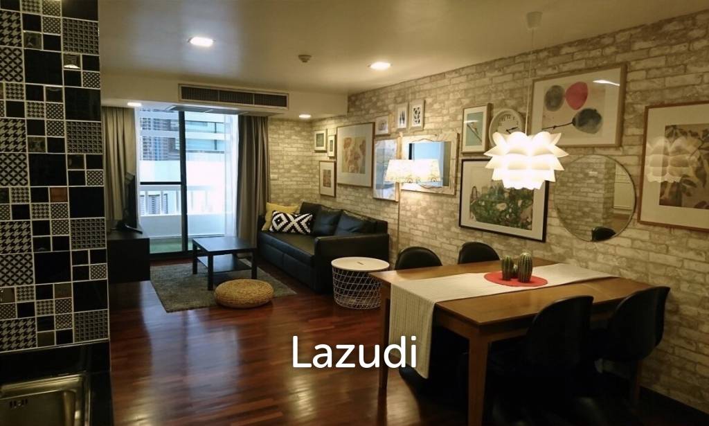 รูป 62.0 ตร.ม.  1 ห้องนอน  1 ห้องน้ำ คอนโดสำหรับ ขาย & เช่าใน คลองเตยเหนือ - รูปที่ 1/5