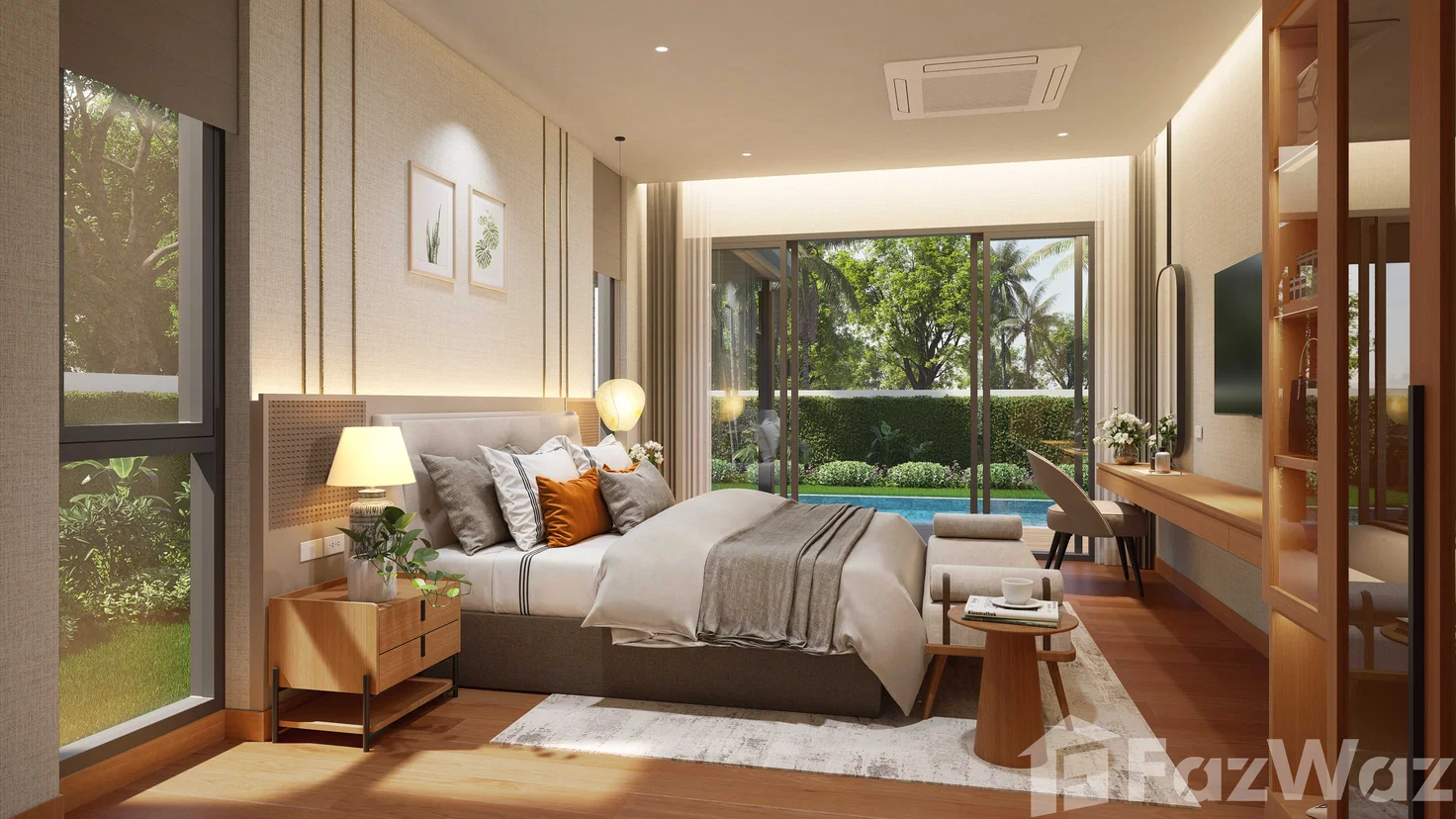 รูป ขาย วิลล่า 4 ห้องนอน ในโครงการ เวอร์ดาน่า พูล วิลล่า 6155667 - รูปที่ 4/13