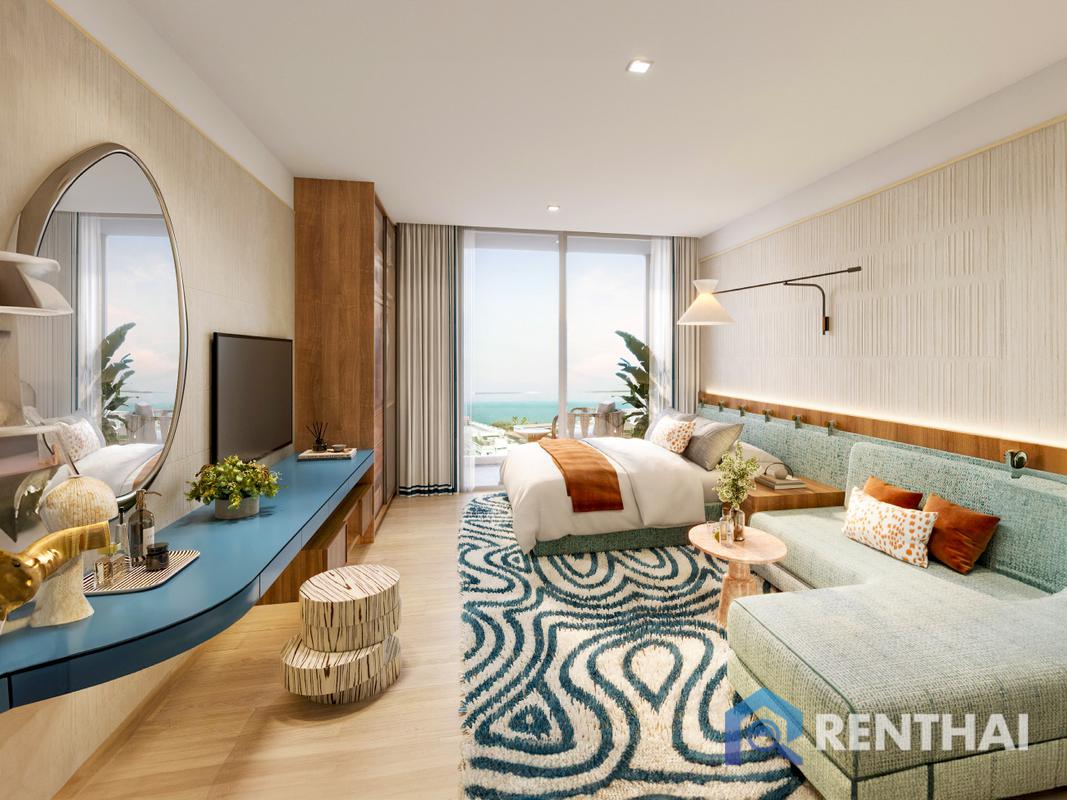 รูป ที่อยู่หรูหราในคอนโด P T Y Residence Sai 1 ที่พัทยา 2 ห้องนอน ในราคา 20.99บาท พร้อมเฟอร์นิเจอร์ครบจบ - รูปที่ 4/20