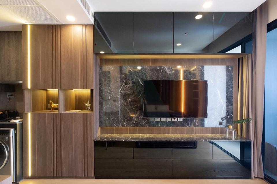 รูป 📌 ให้เช่าคอนโด แอชตัน จุฬา-สีลม อาคาร 1 ชั้น 46 1 ห้องนอน ขนาด 35.00 ตรม ใกล้ MRT สามย่าน - รูปที่ 8/8