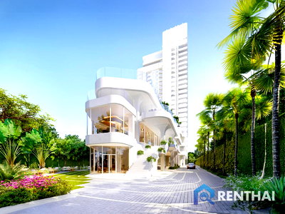 Condos for sale : Luxurious 2-Bed P T Y Residence Sai 1 Condo in Pattaya for 20.99 Mb, Fully Furnished