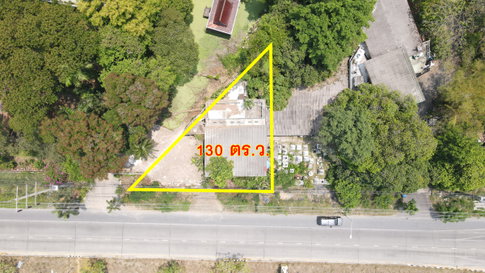 ขาย ที่ดินทำเลศักยภาพ 130 ตร.ว. หน้ากว้างสวย 44 เมตร ติดถนนใหญ่ 307 (ปทุมธานี-นนทบุรี) ใกล้ไทวัสดุ