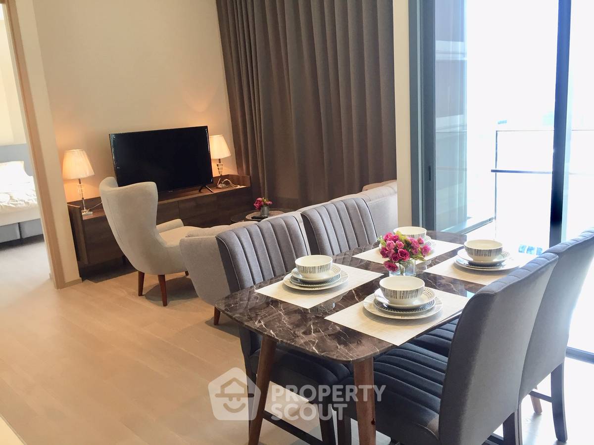 รูป คอนโด 2-ห้องนอน ที่ ดิ เอส อโศก ใกล้ MRT สุขุมวิท (ID 512873) - รูปที่ 3/14